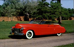 1942 Cadillac Dual Cowl Dual Windshield Phaeton Cars Postcard Postcard