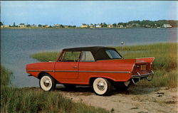 1967 Amphicar Amphibious 4-p Postcard