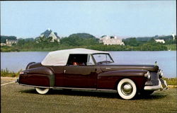1942 Lincoln continental Cabriolet Cars Postcard Postcard