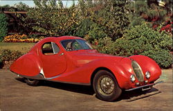 1938 Talbot-Lago T-150 C Postcard