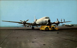GN.5- The line Crew At Naval Air Station Postcard