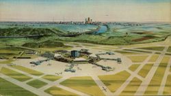 Greater Cincinnati Airport Postcard