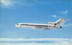 Unites air Lines Boeing 727 Postcard