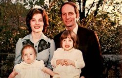 The Anderson Family Postcard
