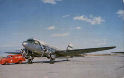 Ozark Air Lines Douglas DC-3 Aircraft Postcard Postcard