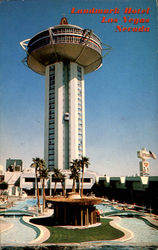Landmark Hotel Las Vegas Nevada Postcard Postcard
