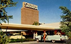 Hotel Sahara Postcard