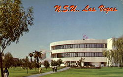 Library Nevada Southern University Postcard