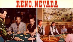 Typical Gambling Casino Postcard