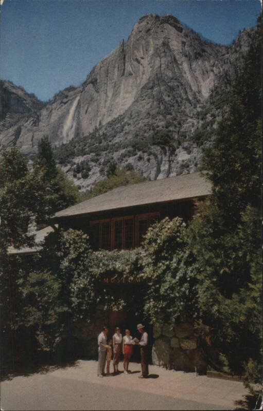 Yosemite Museum, Government Plaza, Yosemite Valley California