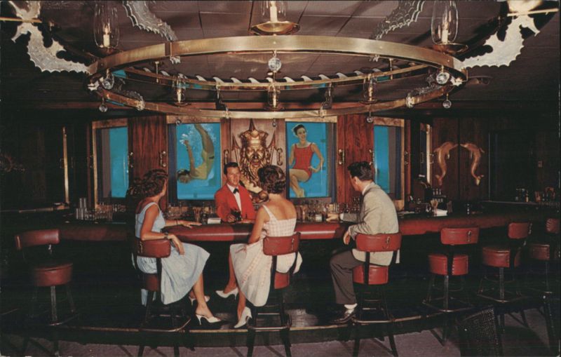 Marlin Beach Hotel Jules Verne Room Underwater Ballerinas Florida