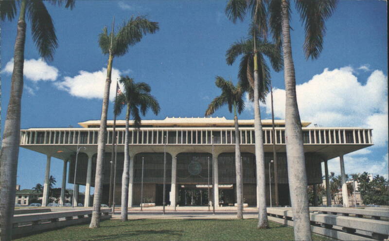 Hawaii State Capitol Building, Honolulu Peter French
