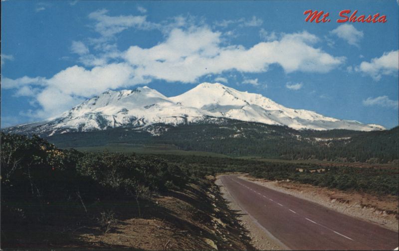 Mt. Shasta Volcano, Northern California Les Roberts