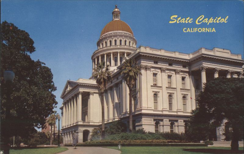 California State Capitol, Sacramento Gold-Domed Building