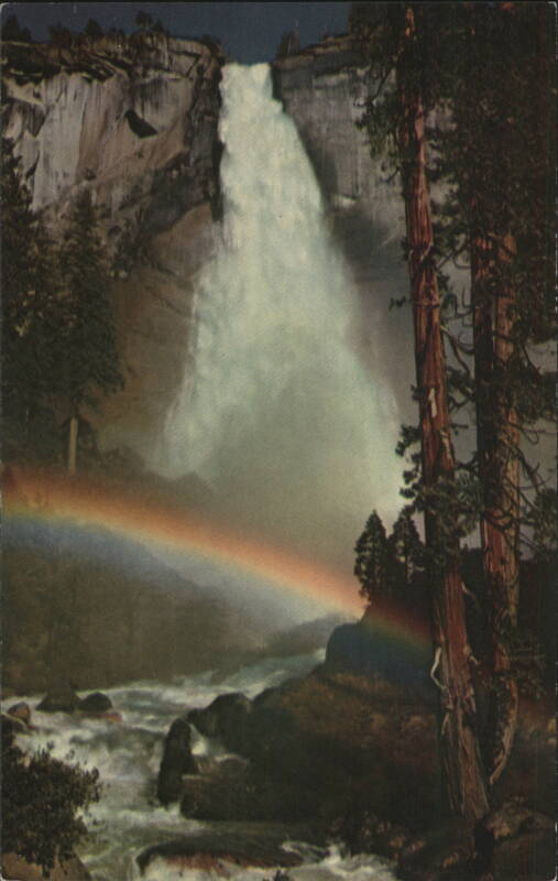 Nevada Fall, Yosemite National Park, Rainbow California