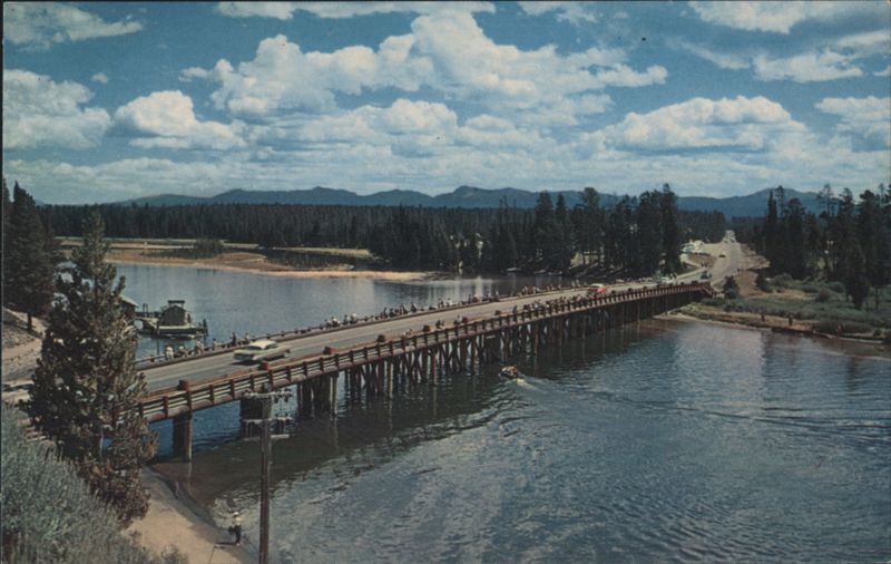 Fishing Bridge, Yellowstone National Park, Yellowstone River