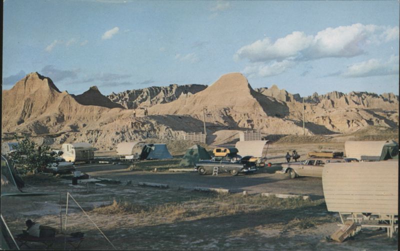 Camping Badlands, South Dakota Florence J. Beckers