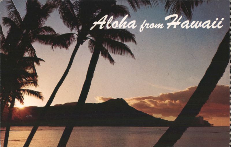 Aloha from Hawaii, Diamond Head Sunrise