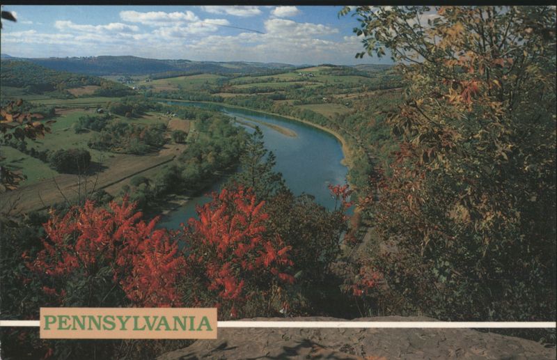 Wyalusing Rocks, Susquehanna River, Pennsylvania