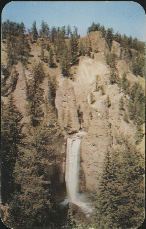 Tower Falls near Tower Junction, Yellowstone Park Yellowstone National Park