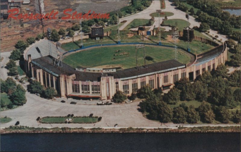 Roosevelt Stadium Aerial View, Jersey City, NJ New Jersey