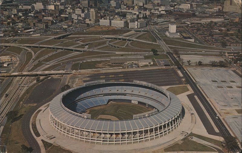 Atlanta Stadium, Home of Braves & Falcons Georgia