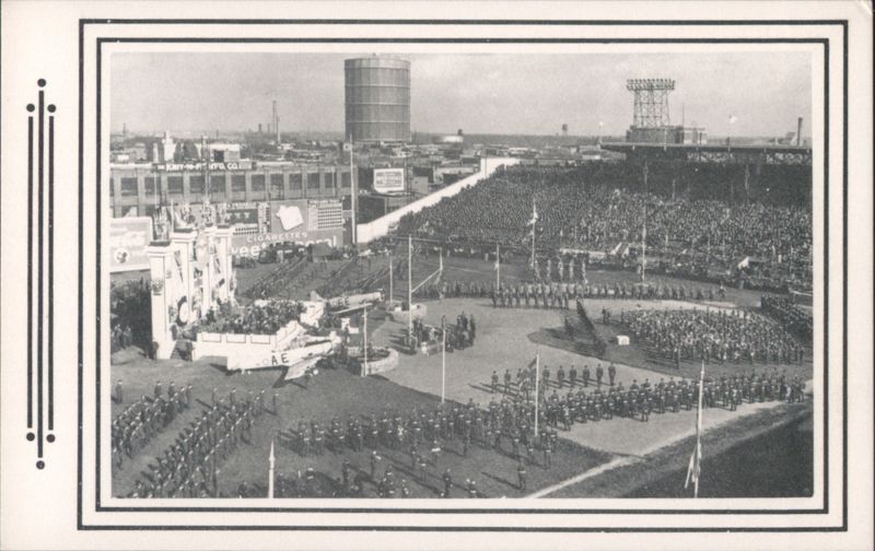 WWII Bond Drive at DeLorimier Downs, Montreal Stadium QC Canada