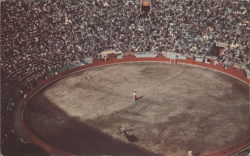 Bullfighting at Plaza de Toros, Mexico City