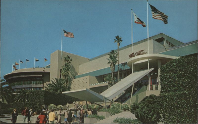 Entrance, Hollywood Park Race Track, Inglewood California