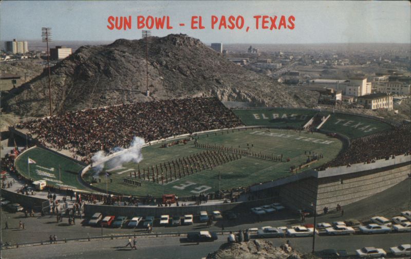 Sun Bowl Football Game - El Paso, TX Texas John E. Floodberg