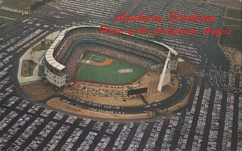 Anaheim Stadium Home of the California Angels