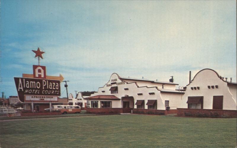 Alamo Plaza Hotel Courts A Friendship Inn Dallas TX Texas