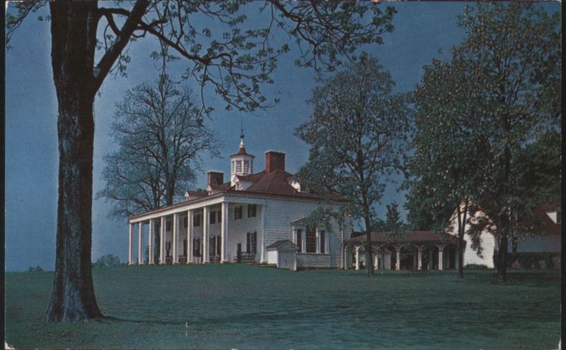 Mt. Vernon, Home of George & Martha Washington Mount Vernon Virginia