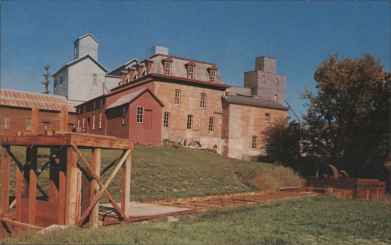 Neligh Mills State Historical Site, Water Power System Nebraska