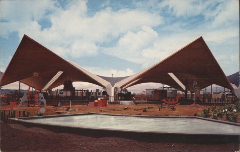 Forest Products Pavilion, Oregon Centennial Exposition Portland