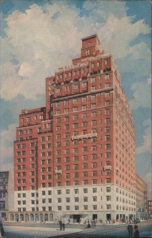 The Berkshire Hotel, Madison Avenue at 52nd Street New York