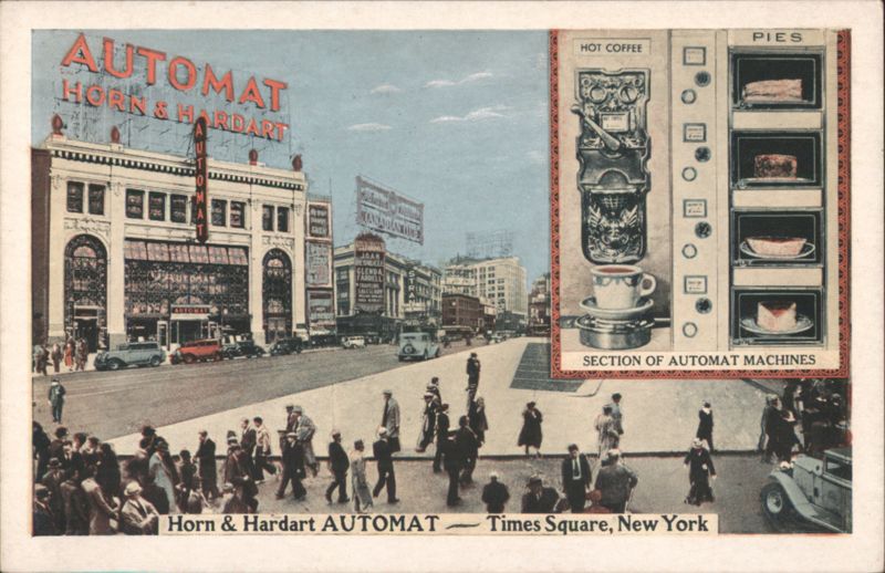 Horn & Hardart Automat, Times Square, New York