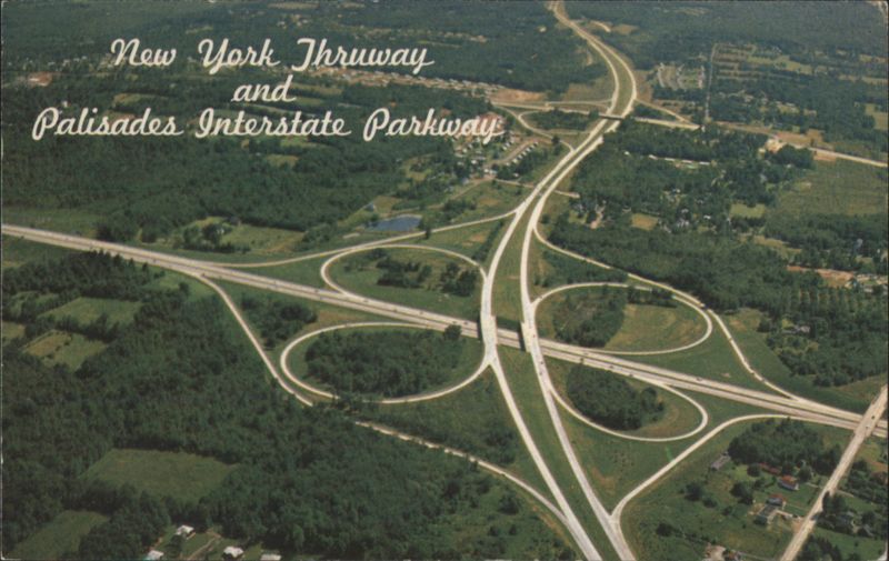 New York Thruway & Palisades Interstate Parkway Interchange West Nyack