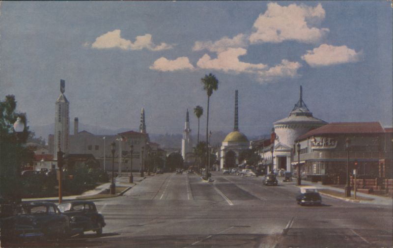 Westwood Village, Los Angeles Street Scene California