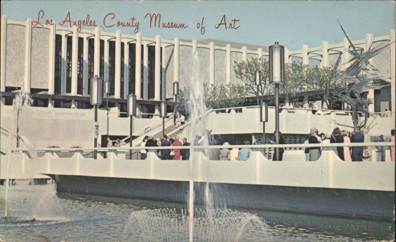 Los Angeles County Museum of Art, Fountains California