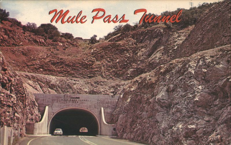 Mule Pass Tunnel, Bisbee, Arizona - Longest Tunnel