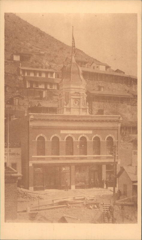 Pythian Castle on O.K. Street, Bisbee, 1904 Arizona