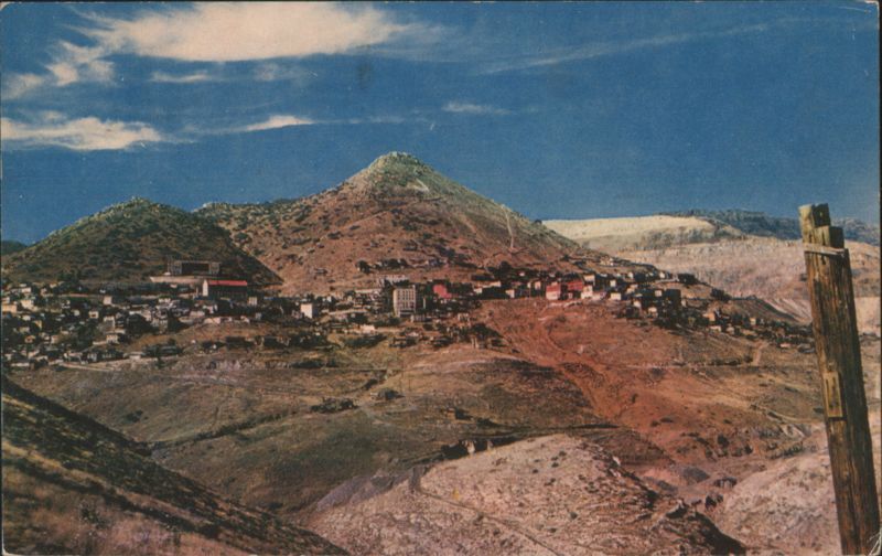 Jerome Ghost City AZ, Steep Mountain-side Mining Town Arizona