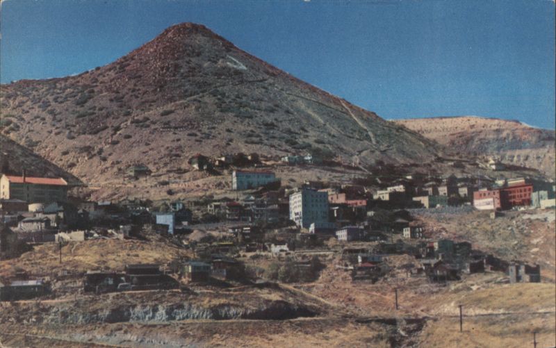 Jerome AZ Mining Town Cleopatra Mountain Slope Arizona