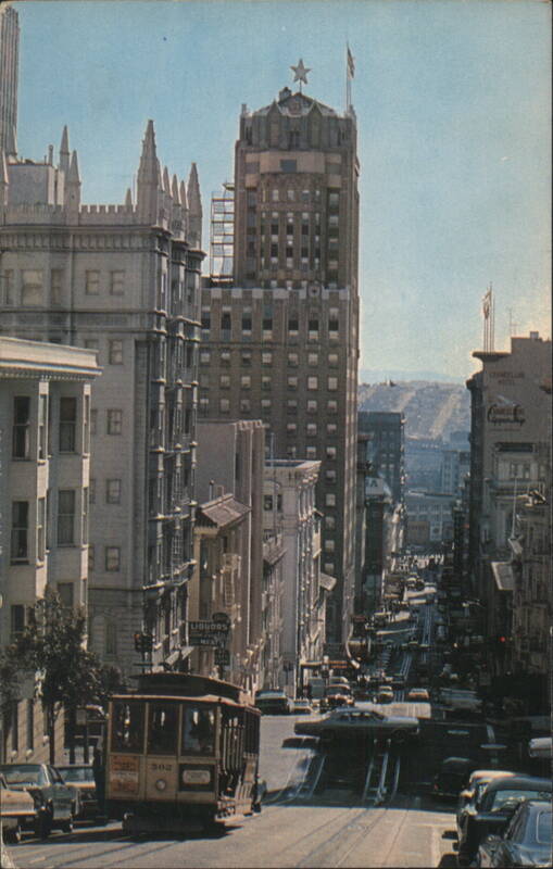 Powell Street Cable Car, San Francisco California Cal-Pictures