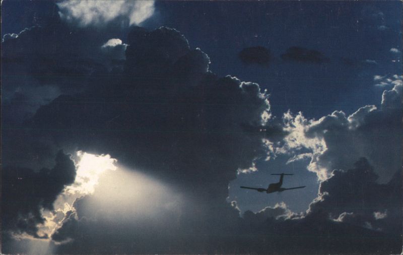 THE BEECHCRAFT DUCHESS AT SUNSET Aircraft