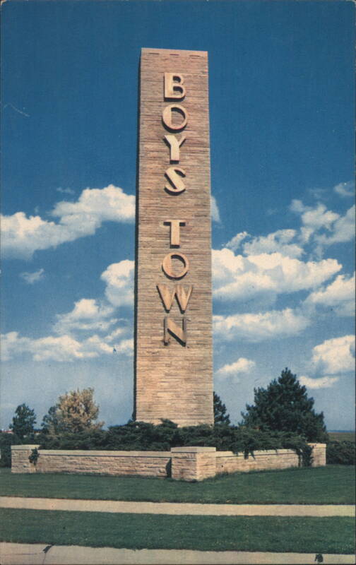 BOYS TOWN Monument, Nebraska Boy's Town
