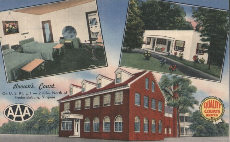 Brown's Court, Fredericksburg VA, AAA Quality Courts Virginia
