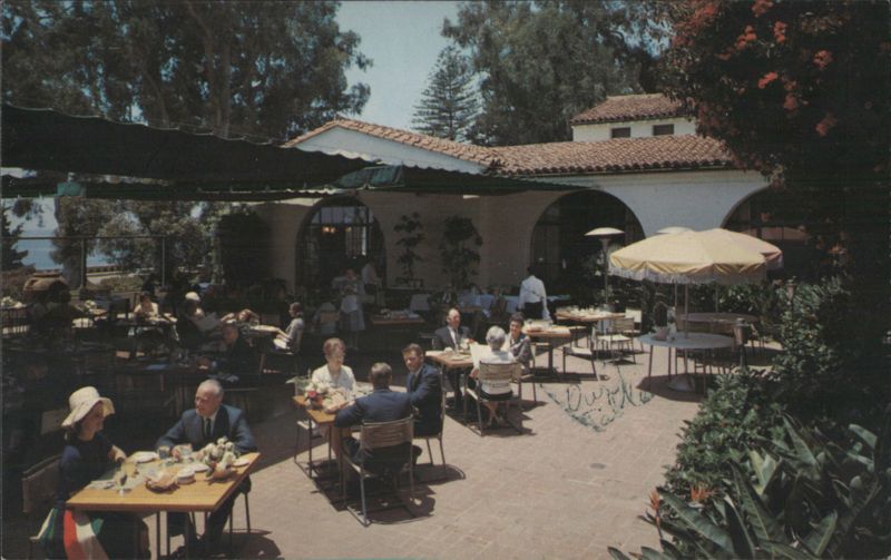 Santa Barbara Biltmore La Marina Patio California