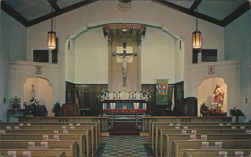 Holy Rosary Church Interior, Hilmar, CA California